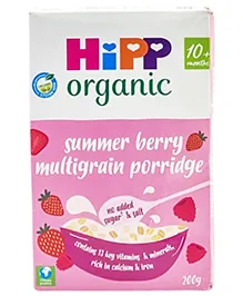 Hipp Organic Summer Berry Multigrain Porridge (10m+) - 200g