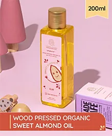 Little Rituals Ultra Premium Organic & Cold Pressed Massage Oil Sweet Almond - 200 ml