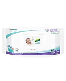 Himalaya Herbal Gentle Baby Wipes - 72 Pieces