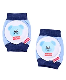 Babyhug Baby Knee & Elbow Pads Blue (Design May Vary)