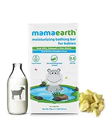 Mamaearth Moisturizing Baby Bathing Soap Bar Pack Of 2 - 75gm