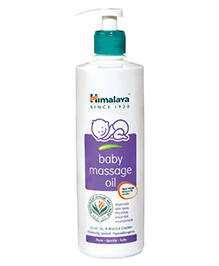 Himalaya Herbal Baby Massage Oil Dispenser Bottle - 500 ml