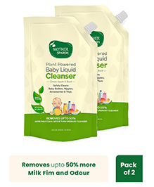 Mother Sparsh Baby Natural Baby Liquid Cleanser Refill Pack of 2 - 1 Litre