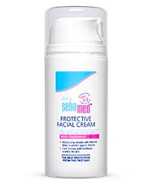 Baby Sebamed Protective Facial Cream|pH 5.5|Baby Face Cream|Vitamin E for Soft Skin|Ideal for salivary rashes|100ml