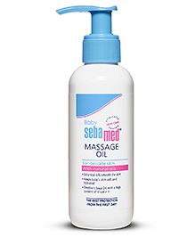 Baby Sebamed Massage Oil| With Soya Oil|Non- greasy|Ideal for newborn |150 ml