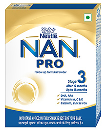 Nestle NAN PRO Stage 3 Follow-Up Formula (Powder)