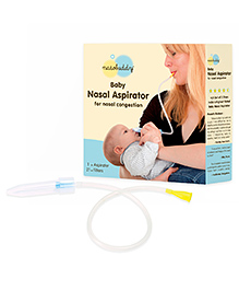 Nasobuddy Nasal Aspirator - White And Yellow