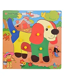 Skillofun - Theme Wooden Puzzle Standard Dog