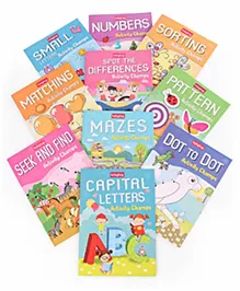 Babyhug First Step to Big Learning Activity Champ Books Set of 10 - English