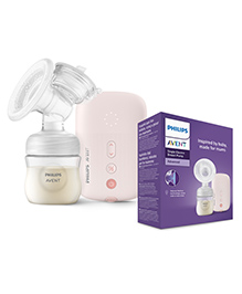 Philips Avent Electric Breast Pump | Natural Motion Technology | 8+16 Expression & Stimulation settings | 3X Faster Expression | One Size Fits all