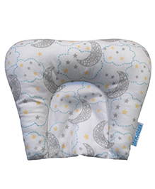 Abracadabra Cavity Neck Pillow Clouds - White