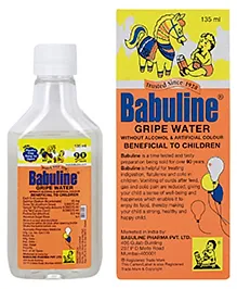 Babuline Ayurvedic Gripe Water Bottles Pack of 3 - 135 ml Each