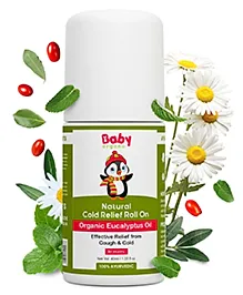 BabyOrgano Natural Cold Relief Roll On White - 40 ml