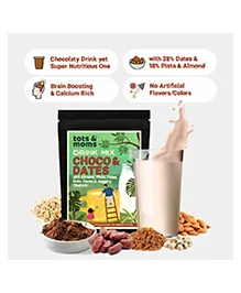 Tots & Moms Choco Dates Drink Mix with Jaggery - 200 gm