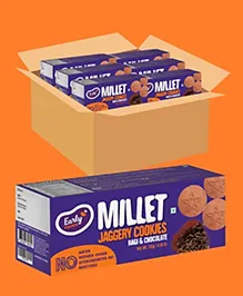 Early Foods Ragi Choco Jaggery Cookies Pack Of 6 - 130g each