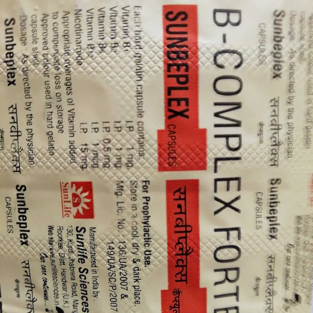 Is it safe to take B Complex Forte Sunbeplex capsules if I am  breastfeeding. – FirstCry Parenting